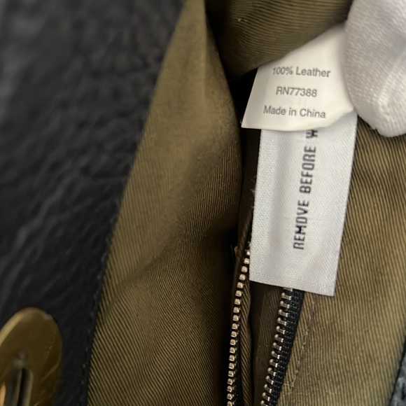 J. CREW Leather Crossbody Bucket Bag - Picture 12 of 17